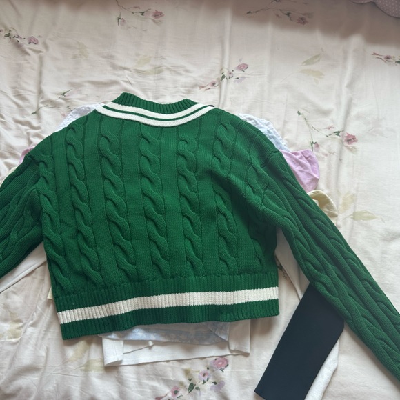 tna cropped knit sweater - Picture 2 of 2